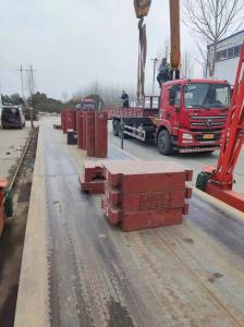 汽車(chē)衡檢測現場(chǎng)中
